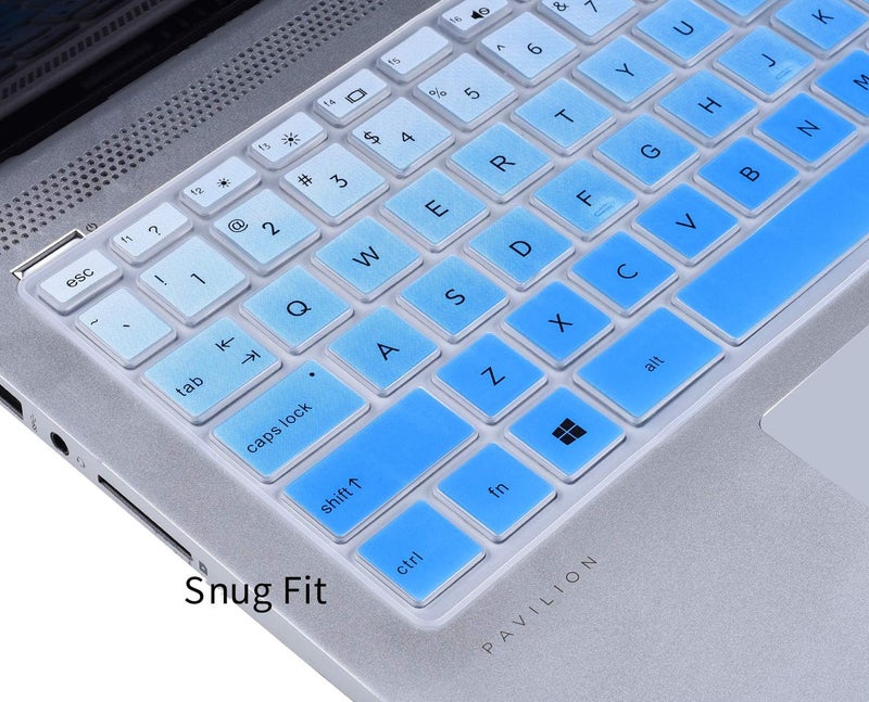 CaseBuy Keyboard Cover for HP 14 Laptop 14-dq0040nr/HP 14-dq/dh/dk 14-fq 14-cd/ce/cf 14-dq5009nr 14-dq6011dx 14-dq0760dx 14-dq0762dx 14-dq0703dx 14-dq0052dx dq5043cl dq0070nr dq0055dx - Image 3